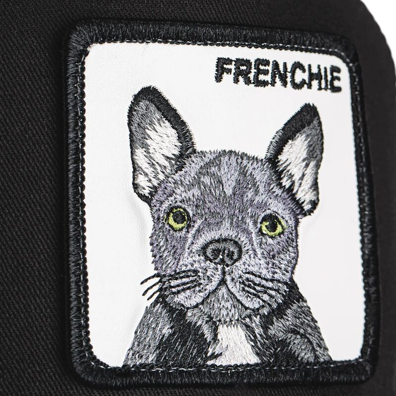 cepur-izliekta-truckeris-melns-snapback-berniem-frenchie-original-recipe-the-farm-goorin-bros