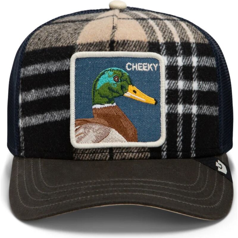 cepur-izliekta-truckeris-daudzkrasains-snapback-brit-cheeky-check-mate-the-farm-goorin-bros