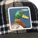 cepur-izliekta-truckeris-daudzkrasains-snapback-brit-cheeky-check-mate-the-farm-goorin-bros