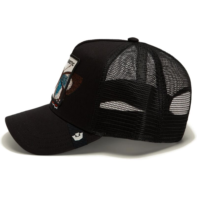 cepur-izliekta-truckeris-melns-snapback-over-the-line-butterfly-out-of-bounds-exotic-the-farm-goorin-bros