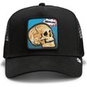 cepur-izliekta-truckeris-melns-snapback-cancelled-skull-pop-art-strikes-back-the-farm-goorin-bros