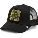 cepur-izliekta-truckeris-melns-snapback-deadly-scorpion-pop-art-strikes-back-the-farm-goorin-bros