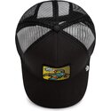 cepur-izliekta-truckeris-melns-snapback-deadly-scorpion-pop-art-strikes-back-the-farm-goorin-bros