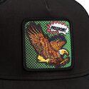 cepur-izliekta-truckeris-melns-snapback-freedom-eagle-pop-art-strikes-back-the-farm-goorin-bros