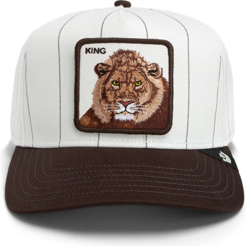 cepur-izliekta-peleks-snapback-pinstripe-lion-king-playmakers-the-farm-goorin-bros
