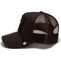 cepur-izliekta-truckeris-bruns-snapback-skull-badlands-dead-the-farm-goorin-bros