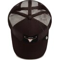 cepur-izliekta-truckeris-bruns-snapback-skull-badlands-dead-the-farm-goorin-bros