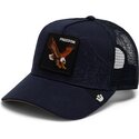 cepur-izliekta-truckeris-tumsi-zils-snapback-eagle-badlands-freedom-the-farm-goorin-bros