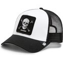 cepur-izliekta-truckeris-melns-snapback-danger-skull-and-crossbones-original-recipe-the-farm-goorin-bros