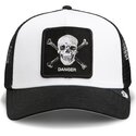cepur-izliekta-truckeris-melns-snapback-danger-skull-and-crossbones-original-recipe-the-farm-goorin-bros