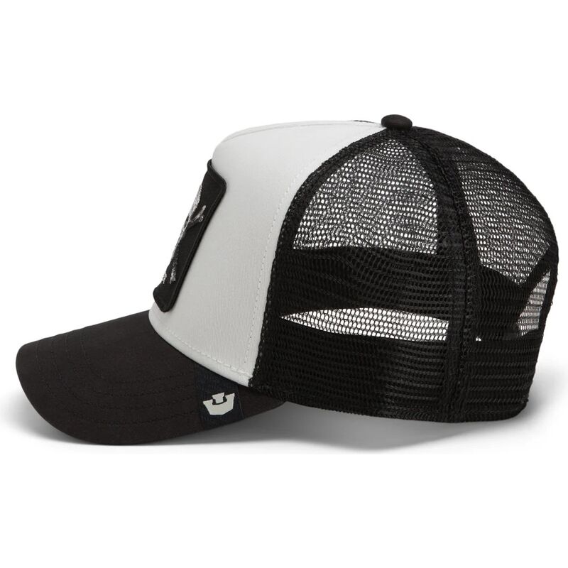 cepur-izliekta-truckeris-melns-snapback-danger-skull-and-crossbones-original-recipe-the-farm-goorin-bros