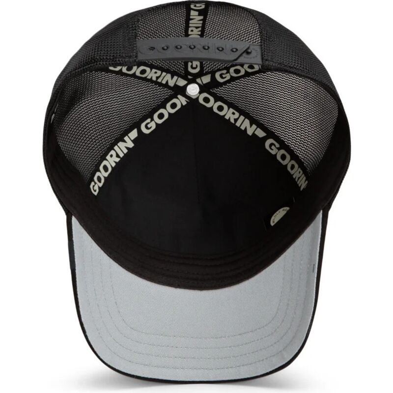 cepur-izliekta-truckeris-melns-snapback-danger-skull-and-crossbones-original-recipe-the-farm-goorin-bros