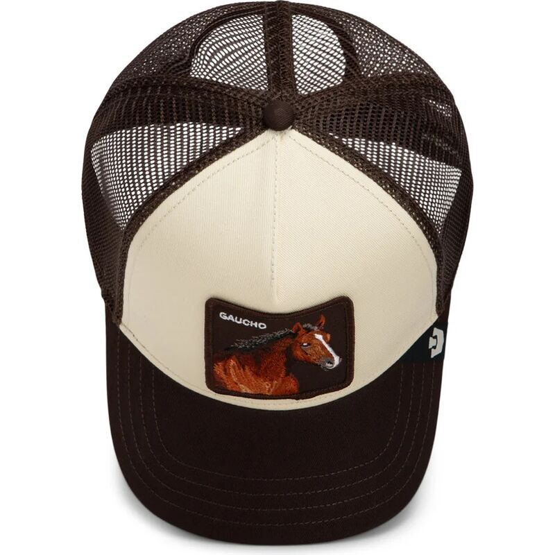 cepur-izliekta-truckeris-bruns-snapback-gaucho-original-recipe-the-farm-goorin-bros