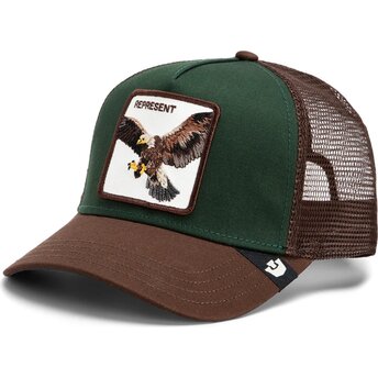 Cepur izliekta truckeris daudzkrāsains snapback Represent Eagle Original Recipe The Farm Goorin Bros.
