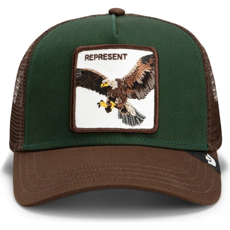 cepur-izliekta-truckeris-daudzkrasains-snapback-represent-eagle-original-recipe-the-farm-goorin-bros