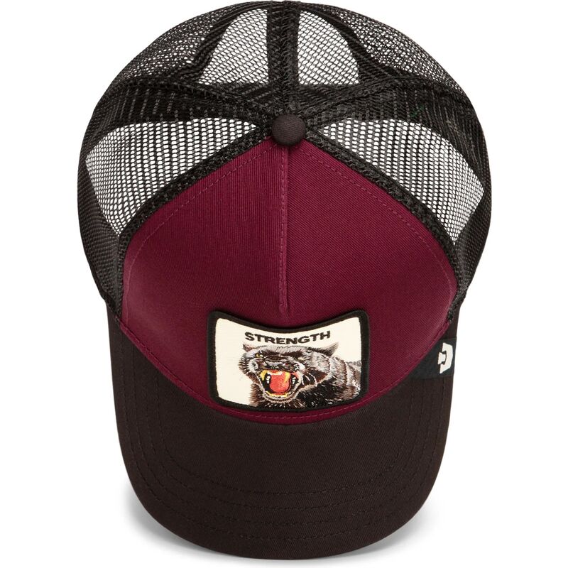 cepur-izliekta-truckeris-sarkans-snapback-strength-panther-original-recipe-the-farm-goorin-bros cepur-izliekta-truckeris-sarkans-snapback-strength-panther-original-recipe-the-farm-goorin-bros