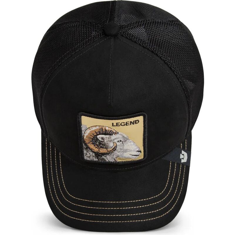 cepur-izliekta-truckeris-melns-snapback-golden-legend-original-recipe-the-farm-goorin-bros