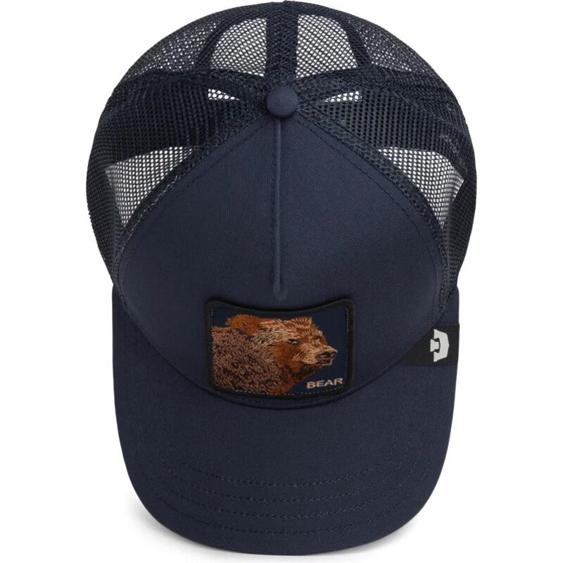 cepur-izliekta-truckeris-tumsi-zils-snapback-bear-original-recipe-the-farm-goorin-bros
