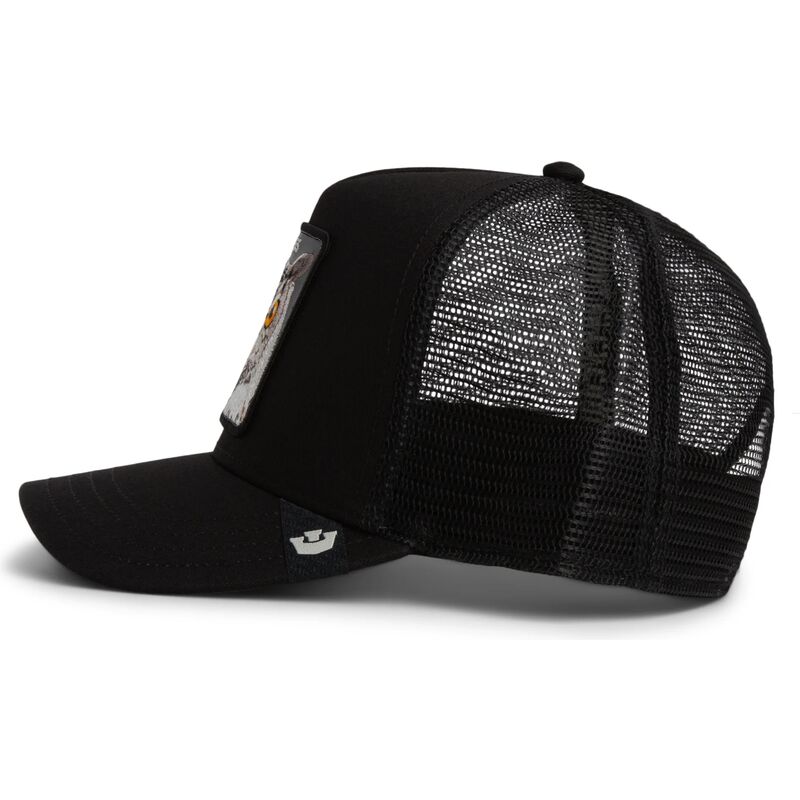 cepur-izliekta-truckeris-melns-snapback-wise-ass-original-recipe-the-farm-goorin-bros