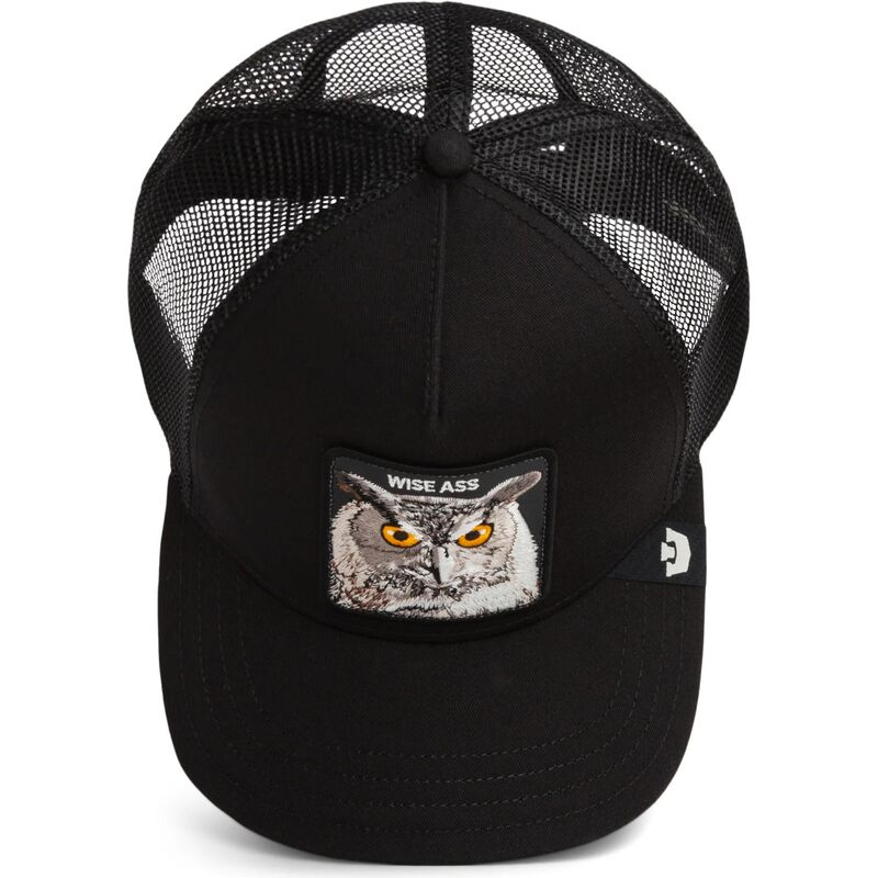 cepur-izliekta-truckeris-melns-snapback-wise-ass-original-recipe-the-farm-goorin-bros