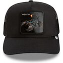 cepur-izliekta-truckeris-melns-snapback-deadly-scorpion-original-recipe-the-farm-goorin-bros