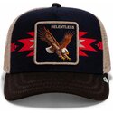 cepur-izliekta-truckeris-daudzkrasains-snapback-canyon-relentless-trailblazer-the-farm-goorin-bros