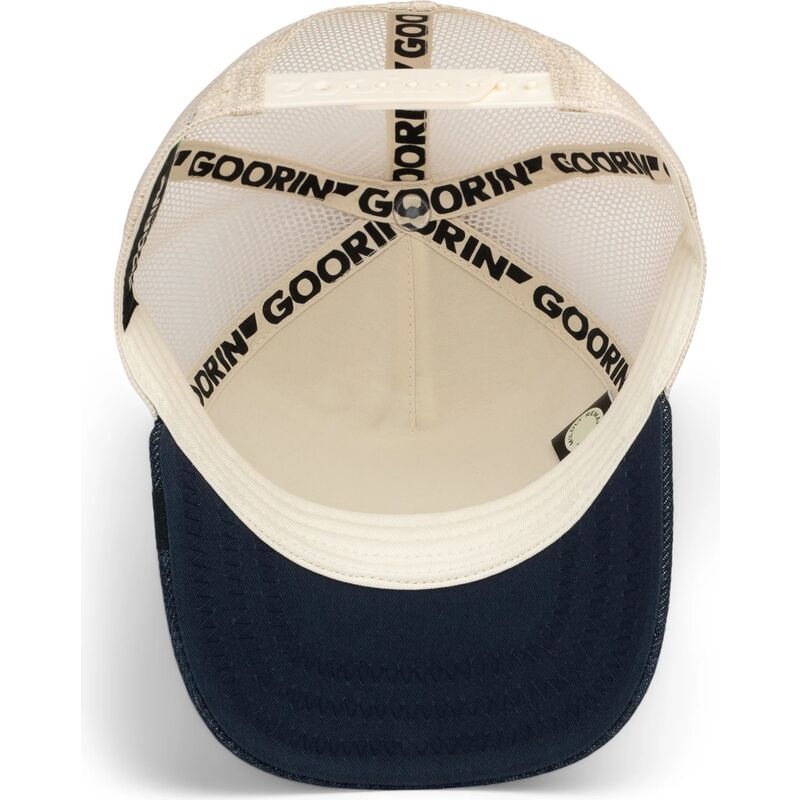 cepur-izliekta-truckeris-zils-snapback-no-cuddly-after-dark-the-farm-goorin-bros