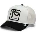 cepur-izliekta-truckeris-balts-snapback-digital-vicious-split-decision-the-farm-goorin-bros