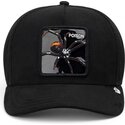 cepur-izliekta-truckeris-melns-snapback-black-out-spider-blackened-metallic-poison-the-farm-goorin-bros