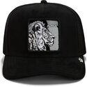 cepur-izliekta-truckeris-melns-snapback-black-out-lion-blackened-metallic-alpha-the-farm-goorin-bros