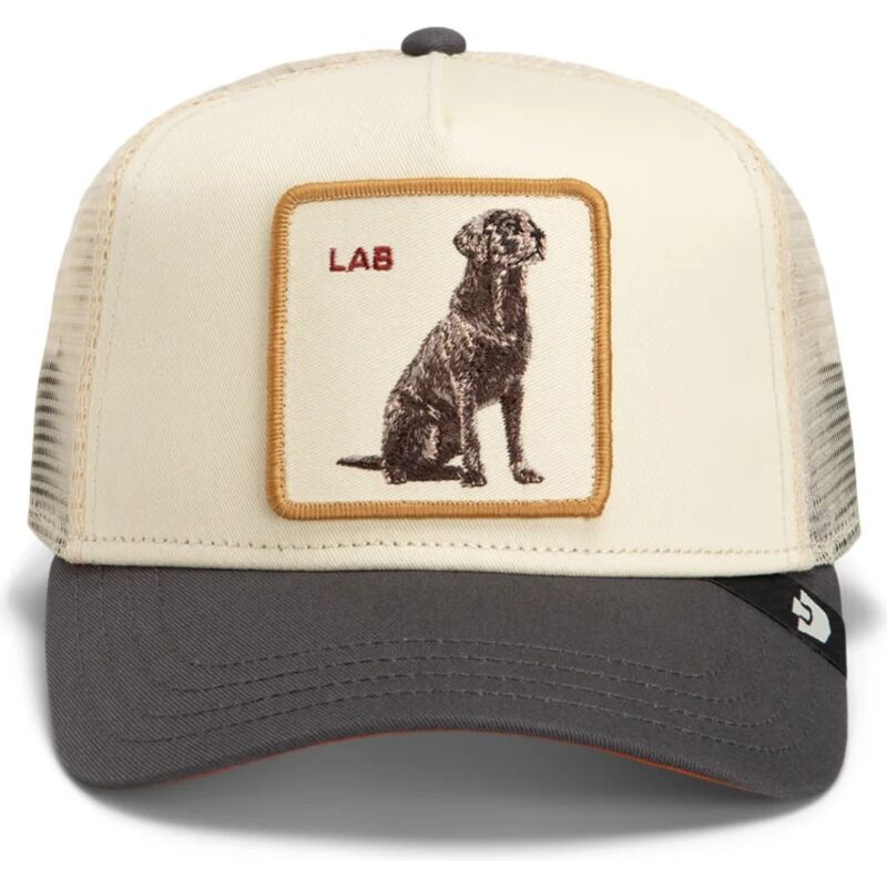 cepur-izliekta-truckeris-kremkrasa-snapback-shadow-lab-off-the-leash-the-farm-goorin-bros