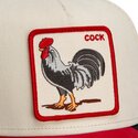 cepur-izliekta-truckeris-sarkans-snapback-the-suede-rooster-microsuede-cock-the-farm-goorin-bros