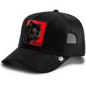 cepur-izliekta-truckeris-melns-snapback-nera-rossa-microsuede-the-farm-goorin-bros
