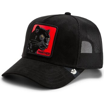Cepur izliekta truckeris melns snapback Nera Rossa Microsuede The Farm Goorin Bros.