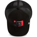 cepur-izliekta-truckeris-melns-snapback-nera-rossa-microsuede-the-farm-goorin-bros