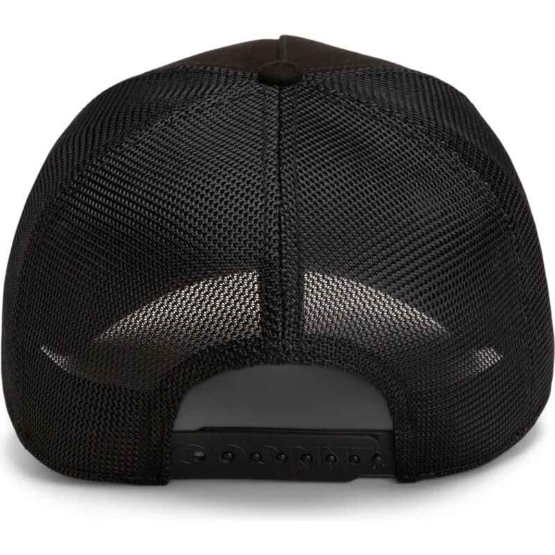 cepur-izliekta-truckeris-melns-snapback-re-leone-rosso-microsuede-king-the-farm-goorin-bros