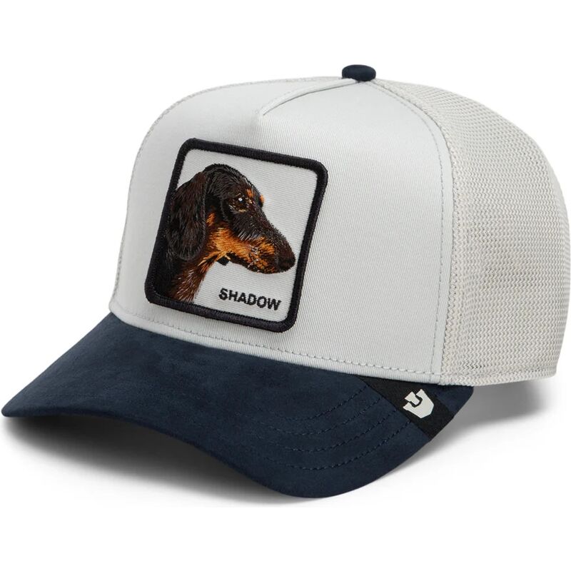 cepur-izliekta-truckeris-peleks-snapback-suede-shadow-microsuede-the-farm-goorin-bros
