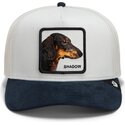cepur-izliekta-truckeris-peleks-snapback-suede-shadow-microsuede-the-farm-goorin-bros
