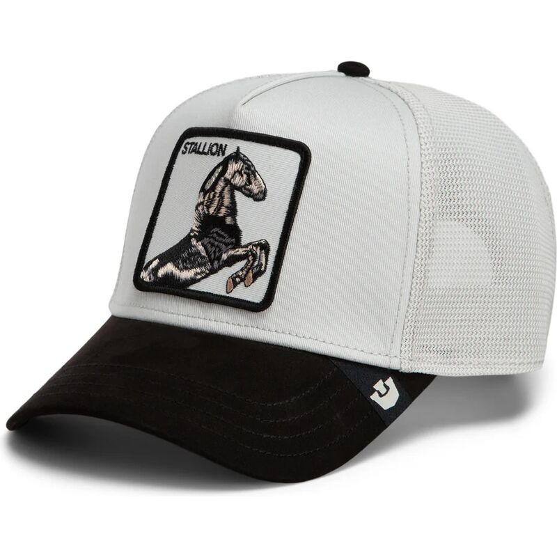 cepur-izliekta-truckeris-peleks-snapback-suede-stallion-microsuede-the-farm-goorin-bros