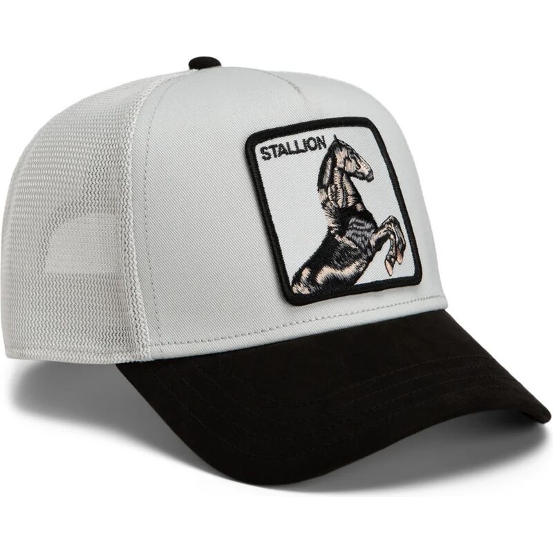 cepur-izliekta-truckeris-peleks-snapback-suede-stallion-microsuede-the-farm-goorin-bros