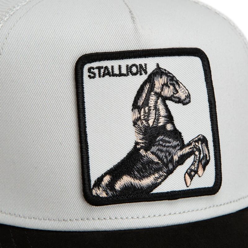 cepur-izliekta-truckeris-peleks-snapback-suede-stallion-microsuede-the-farm-goorin-bros