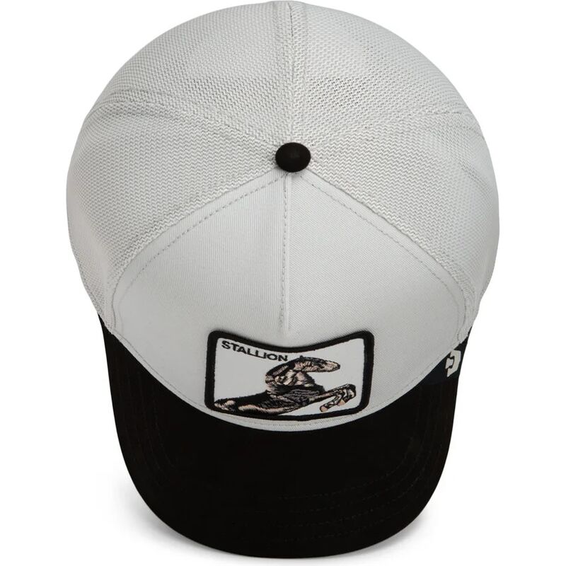 cepur-izliekta-truckeris-peleks-snapback-suede-stallion-microsuede-the-farm-goorin-bros