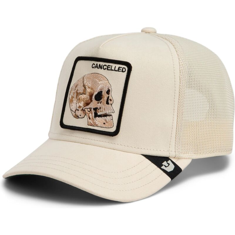 cepur-izliekta-truckeris-bess-snapback-suede-cancelled-skull-microsuede-the-farm-goorin-bros cepur-izliekta-truckeris-bess-snapback-suede-cancelled-skull-microsuede-the-farm-goorin-bros