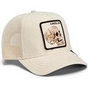 cepur-izliekta-truckeris-bess-snapback-suede-cancelled-skull-microsuede-the-farm-goorin-bros