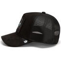 cepur-izliekta-truckeris-melns-snapback-suede-scorpion-microsuede-the-farm-goorin-bros