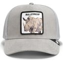 cepur-izliekta-truckeris-peleks-snapback-suede-rhino-microsuede-bulletproof-the-farm-goorin-bros