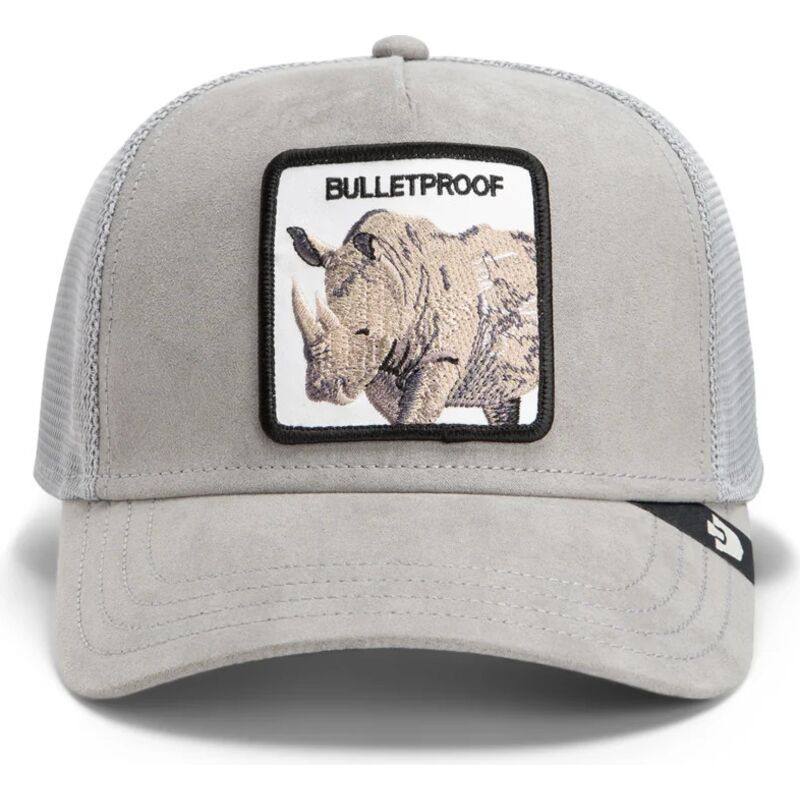cepur-izliekta-truckeris-peleks-snapback-suede-rhino-microsuede-bulletproof-the-farm-goorin-bros