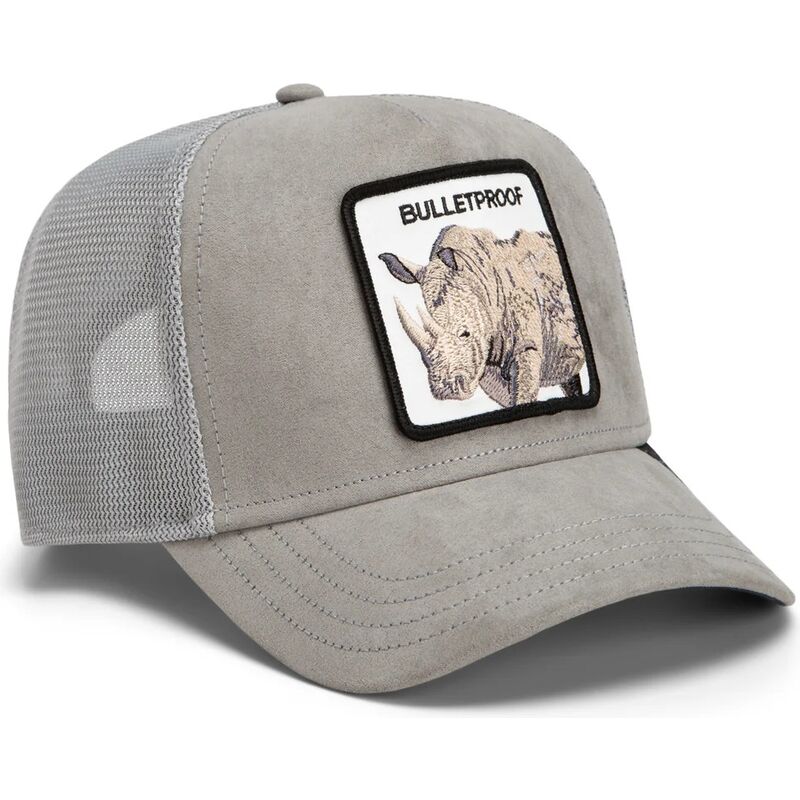 cepur-izliekta-truckeris-peleks-snapback-suede-rhino-microsuede-bulletproof-the-farm-goorin-bros