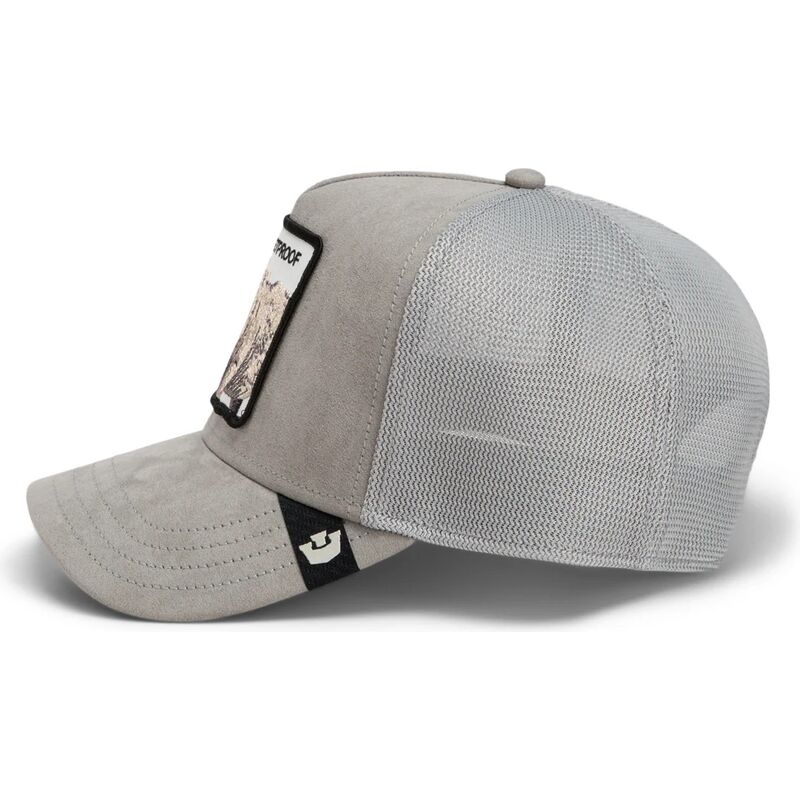 cepur-izliekta-truckeris-peleks-snapback-suede-rhino-microsuede-bulletproof-the-farm-goorin-bros