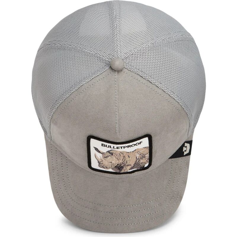 cepur-izliekta-truckeris-peleks-snapback-suede-rhino-microsuede-bulletproof-the-farm-goorin-bros